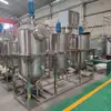Refinador de Aceite Comestible Personalizado Refinador de Aceite de Semilla de Té Girasol Soja Deshidratación Decoloración Desodorización Equipo de Refinación