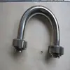Directo de Fábrica Accesorios de Tubería Personalizados Sanitarios Acero Inoxidable 304 Codo de Soldadura 180 Accesorios de Tubería de Soldadura 316 Venta al por Mayor