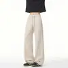 Pantalones con protector de cuchillo curvo estilo americano para hombre, nuevos para primavera y otoño, rectos, holgados, peso pesado, hiphop, pantalones de baile callejero, casual deportivo para hombre