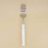 Cubiertos de Acero Inoxidable 304 Transfronterizos de Fábrica Cuchillo para Filete, Tenedor, Cuchara, Vajilla Estilo Occidental, Estilo Lujo Ligero Juego Completo Tenedor, Cuchillo para Mantequilla