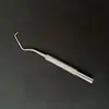 Acero Inoxidable 304 Artefacto Portátil para Palillos Set de Crochet para Dientes Artefacto para Tapones Dentales Aguja Portátil para Hilo Dental Limpieza
