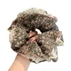 Goma para el pelo floral dulce de estilo francés pastoral, Diadema de hadas a la moda, Accesorio elástico para el cabello