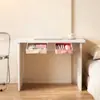 Caja de almacenamiento multifuncional oculta debajo del escritorio estilo japonés, no requiere taladrar, con cajones para bolígrafos, papelería y organizar artículos varios