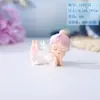Série Annie Baby Cofre de Dinheiro Anjo Ornamento de Mesa em Resina para Presentes de Feriado Infantil, Pode Ser Depositado e Sacado