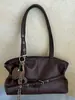 Bolso de axila grande de alta moda retro para mujer, nuevo bolso de hombro tipo tote simple de moda para el otoño de 2026