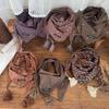 Bufanda Triangular de Borlas Coreanas para Niños Otoño e Invierno Bufanda Triangular para Niños Cortavientos y Cálida Primavera Otoño Invierno Bufanda para Niños y Niñas