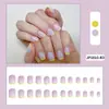 Parches de Uñas Desgastables Personalizados, Uñas Desgastables de Alta Gama, Parches de Uñas Cortos Pintados a Mano, Parches Desgastables para Manicura al por Mayor