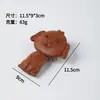 Doze Pentes de Almofada de Ar do Zodíaco com Cabeças de Animais Cartoon Esculpidas, Pentes de Madeira para Cabelo Liso, Podem Ser Gravados, Pente de Almofada de Ar com Aroma de Sândalo Vermelho