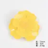 Broche de Camelia Retro Tridimensional Estilo Francés, Flor de Acrílico Brillante Multicolor Pin Anti-Exposición, Accesorios para Mujer al por Mayor