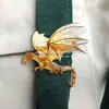 Pin de insignia acrílica, nuevo diseño plano de dragón, accesorio de coche transfronterizo, artículo predeterminado de dibujos animados, decoración interior de coche, otros