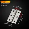 Bisagra pequeña de acero inoxidable para puerta de gabinete pequeña de apertura plana mini 1.5 pulgadas 2 pulgadas 3 pulgadas 4 pulgadas bisagra puerta y ventana de celosía pliegue