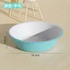 Balanza de plástico grande, gruesa y duradera para uso doméstico, adecuada para lavar ropa, lavar los pies y como tina pequeña para dormitorios de estudiantes.