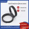 Drop-Shipping de Peça Única Anel O de Borracha de Teflon Fibra de Carbono Anel de Politetrafluoretileno Junta de PTFE Anel de Vedação Personalizado