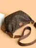 Nuevos Bolsos de Estilo de Alta Gama para Personas Mayores: Bolso Bandolera Tipo Saco de Guisantes, Bolso Tote de Media Luna, Bolso Tipo Dumpling de Gran Capacidad, Bolso Bandolera de un Solo Hombro
