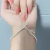 Juxing Joyería Pulsera de Cuentas Ping An Fu Pulsera de Cuentas para Mujer Pulsera de Cuentas de Transferencia Pulsera Marca Fu Venta al por Mayor Directamente de Fábrica