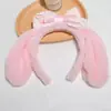 Linda Nueva Diadema de Dibujos Animados para Mujer, Diadema de Felpa para Lavarse la Cara y Aplicarse Mascarilla Facial, Accesorio para el Cabello Antideslizante