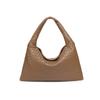 Bolso de Mujer Transfronterizo Nuevo Tejido a Mano Bolso de Hombro de Alta Gama para Axila Bolso de Mujer Cuero Suave Combinable Casual Portátil