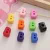 Kit de Materiais para Miçangas DIY Feito à Mão, Miçangas de Letras, Miçangas de Números, Miçangas Soltas de Acrílico, Enfeites para Chaveiro e Bolsa, Acessórios