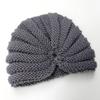 Sombrero nuevo de otoño e invierno para niños de Europa y Estados Unidos, sombrero tejido a mano para bebés niños y niñas, sombrero de lana, protección para las orejas, cálido, sombrero fetal para bebé