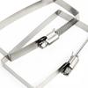Soporte de Puente de Acero Inoxidable 304 Abrazadera Cuadrada Abrazadera Americana para Manguera Soporte de Ingeniería de Puente para Cable Fotovoltaico 100 200