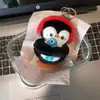 Pingente de Mochila de Pinguim que Faz Barulho Boneca Pequena Boneca de Pelúcia Pingente de Bolsa Chaveiro de Casal Pingente de Mochila para Melhor Amiga