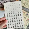 Adesivos de Diamante Estrelado Transfronteiriços Adesivos de Rosto Diamante Caderno Infantil DIY Acrílico Mini Adesivos de Sobrancelha Maquiagem de Sinal de Beleza