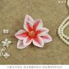 Cabeza de Flor de Magnolia Pequeña Simulada, Guirnalda de Novia, Ramillete, Flor de Muñeca, Flor para Plato de Catering, Cadena de Flores de Orquídea