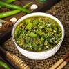 Salsa de pimiento quemado mezclada con salsa para arroz y fideos salsa de pimiento verde delicioso condimento para panecillos al vapor salsa de chile salsa de arroz picante pequeño marsopa embotellado