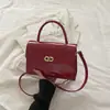 Novedad de Primavera 2026: Bolso Cruzado de Hombro Relajado Estilo Coreano Único, Bolso de Mano, Moderno de Color Sólido, de Moda, de Alto Valor