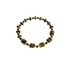 Colar Original de Pedra Tigre Irregular, Pulseira Personalizada com Contas de Design de Nicho, Corrente para Clavícula Maillard, Fashionável e Versátil