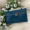 Bolsa Térmica para Marmita com Padrão de Crocodilo Feita Sob Medida Bolsa de Ombro Transversal em Couro Genuíno Bolsa de Maquiagem com Padrão de Pedra para Mulheres Bolsa para Marmita Lp Transfronteiriça