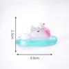 Luminosa Cauchy Capibala Capivara Boneca DIY Decorações Cego Bolsa Acessórios Pendurados Micro Paisagem Desktop Pequenos Enfeites