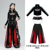 Roupas de Jazz para Meninas Estilo Coreano Tops de Dança Infantil Roupas de Treino de Jazz Street Dance para Crianças Roupa de Performance de Ano Novo Fashion