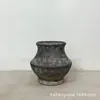 Vasos de Cimento de Chão Estilo Wabi-Sabi para Venda no Atacado para Decoração de Plantas Verdes em Pátios de Vilas, Pousadas, Hotéis, Jardinagem e Lojas de Shopping