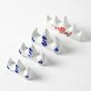 Portalápices de cerámica Jingdezhen Shanzi portalápices cerámica azul y blanca herramientas pintura arte enseñanza porcelana Portalápices