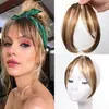 Aplique de Cabelo Invisível com Aparência Natural para Mulheres com Cabelos de Bebê e Franja, Peruca Sem Costura e de Coroa Alta