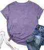 Em Estoque Comércio Exterior Camiseta Lisa de Cor Sólida Manga Curta Moda Gola Redonda Unissex Top Liso Manga Curta Uniforme de Grupo Publicitário