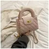 Nicho francês Rhomboid Chain Bag Feminino 2024 Nova Primavera e Verão Moda Bolsa Commuter Shoulder Crossbody Small Bag
