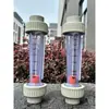 Medidor de Flujo PPR Termofusible Tipo Tubo de Plástico Rotor DN32 50PPH Flotador Agua Líquida Eje de PTFE Resistente a la Corrosión por Ácidos y Álcalis