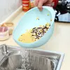 Lavador de Arroz Multifuncional para Cozinha, Cesta para Lavar Legumes, Peneira de Arroz, Cesta Drenante Multiuso, Grande Bacia de Plástico para Lavar Arroz