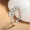 Anel em forma de cobra de diamante de alta qualidade para o design de nicho feminino Anel de dedo aberto Estilo frio Moda Anel personalizado Maré