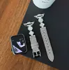 Adecuado para Xiaomi Mi Band 8/9 Pro, Xiaomi 10 Pro, Correa de Reloj Colorida de Nácar, Pulsera de Cuero Redmi 6/5/4 para Mujer