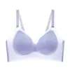 8053 Sutiã Cool, Sem Costura, Ultrafino, com Bojo Fixo, Verão Zero Sensação, Levanta e Sustenta para Seios Grandes, Faz o Busto Parecer Menor, Roupa Íntima de Suporte, Peça Única