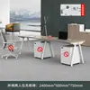 Mesas para funcionários, estações de trabalho para funcionários, móveis de escritório modernos, estações de trabalho em cubículo para 4/6 pessoas, combinações de mesa e cadeira para funcionários