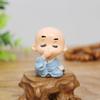 Nueva caricatura de cuatro sin monje muñeca de resina Shaolin kung fu niño regalo fábrica directa boutique suministro coche