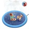 Tapete Antideslizante para Mascotas al Aire Libre, Piscina Inflable Plegable para Baño de Perros, Piscina para Juegos Acuáticos de Mascotas WSQ01