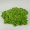 Césped de Musgo Artificial Simulado, Musgo Falso Filamentoso Biónico, Musgo de Lana Simulado, Seda de Musgo Artificial, Musgo Verde