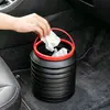 Cubo de basura, Bolsa de basura para coche, Cubo de basura colgante plegable, Mini cubo de basura telescópico para coche, Cubo de basura para almacenamiento de paraguas en el coche
