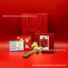 Nuevo Modelo Oro Puro 999 "Hazte Rico al Instante" Año del Caballo Llavero, Cadena para Teléfono, Colgante para Bolso, Regalo Amistoso, Disponible para Venta al por Mayor