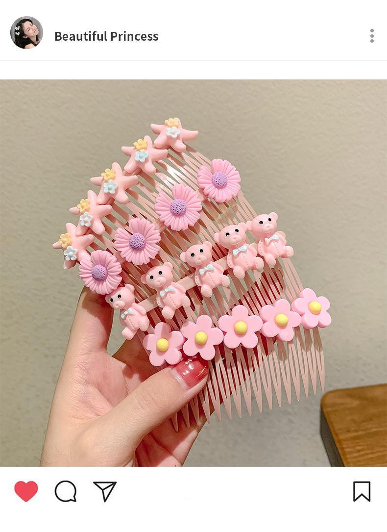 儿童可爱插梳